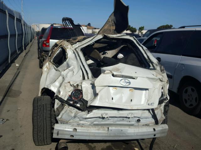 JTKJF5C76FJ013288 - 2015 TOYOTA SCION TC 白色 照片 10