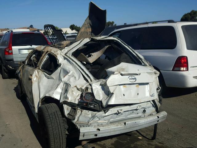 JTKJF5C76FJ013288 - 2015 TOYOTA SCION TC 白色 照片 3