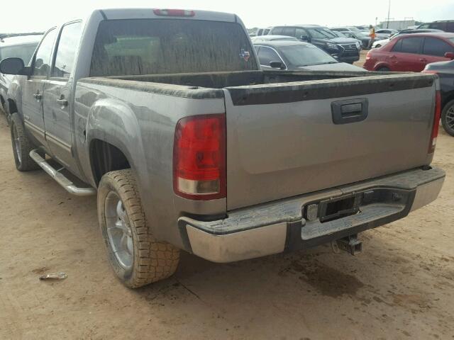 2GTEK133171689766 - 2007 GMC NEW SIERRA GRAY photo 3