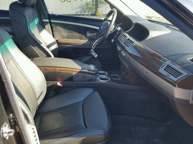 WBAHL83517DT08780 - 2007 BMW ALPINA B7 შავი ფოტო 5