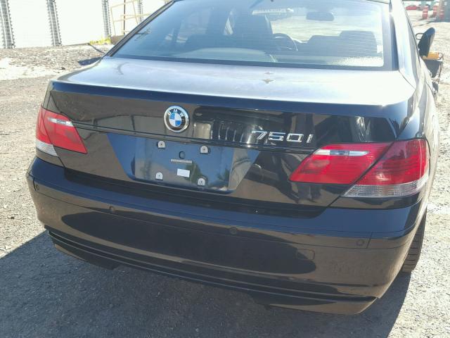 WBAHL83517DT08780 - 2007 BMW ALPINA B7 შავი ფოტო 9