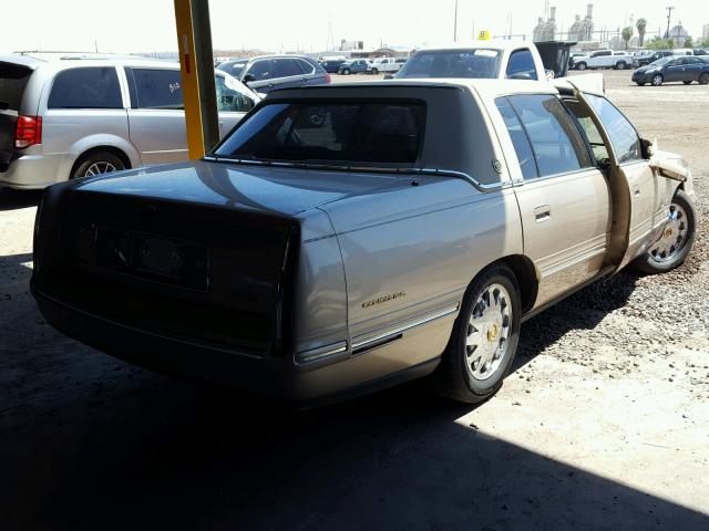 1G6KF5496VU293807 - 1997 CADILLAC DEVILLE CO GOLD photo 4