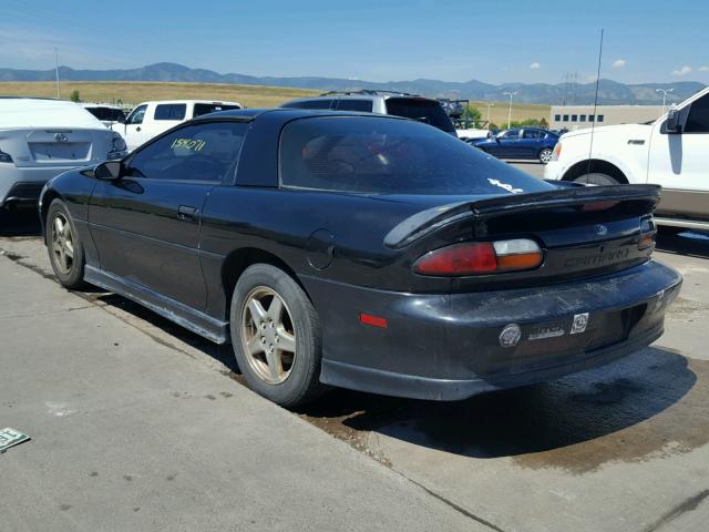 2G1FP22K1V2127841 - 1997 CHEVROLET CAMARO BAS BLACK photo 3