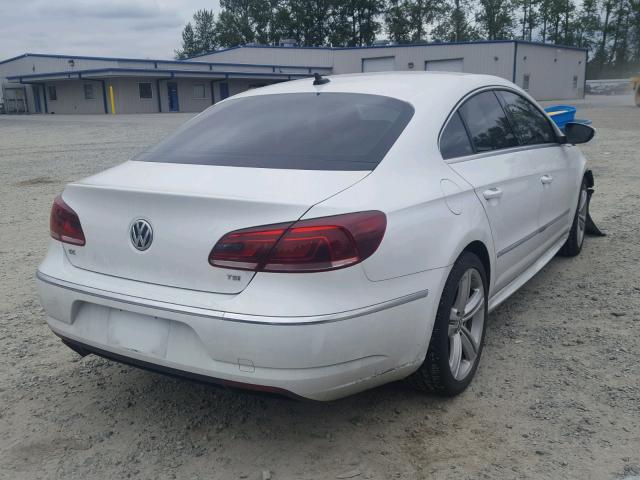 WVWBP7AN3GE500772 - 2016 VOLKSWAGEN CC BASE WHITE photo 4