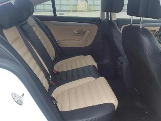 WVWBP7AN3GE500772 - 2016 VOLKSWAGEN CC BASE WHITE photo 6