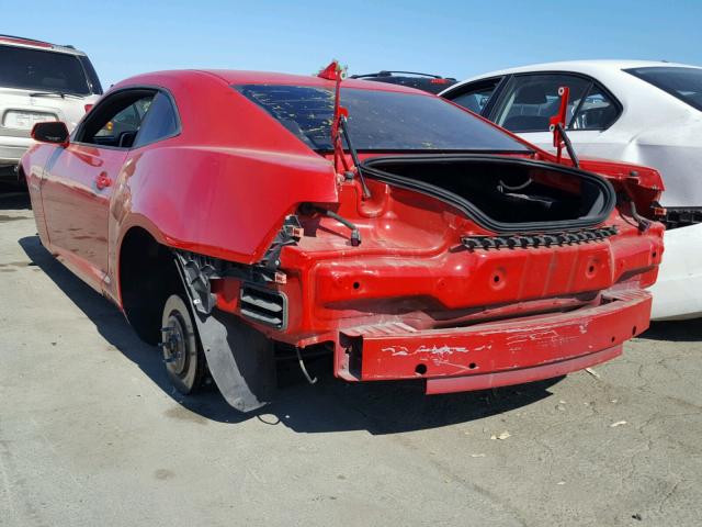 2G1FS1EP1C9801247 - 2012 CHEVROLET CAMARO ZL1 RED photo 3