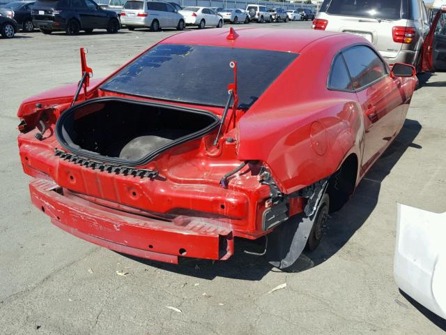 2G1FS1EP1C9801247 - 2012 CHEVROLET CAMARO ZL1 红色 照片 4