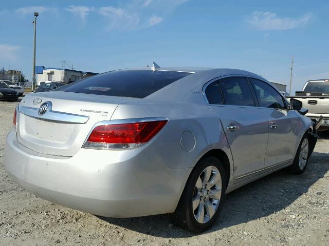 1G4GC5ED0BF312040 - 2011 BUICK LACROSSE C SILVER photo 4
