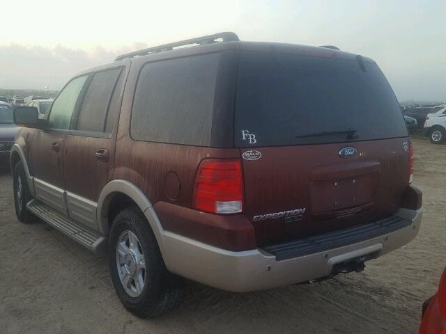 1FMPU17586LA65188 - 2006 FORD EXPEDITION MAROON photo 3