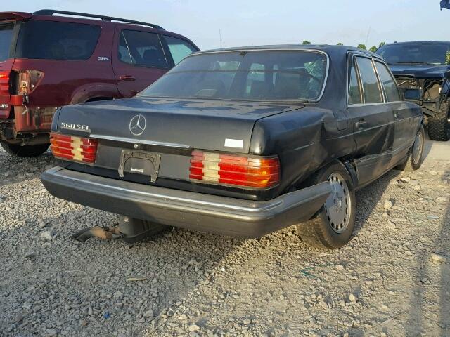 WDBCA39E7LA507629 - 1990 MERCEDES-BENZ 560 SEL BLACK photo 4