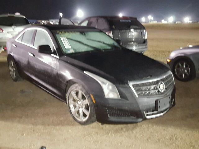 1G6AA5RA8D0122222 - 2013 CADILLAC ATS BLACK photo 1