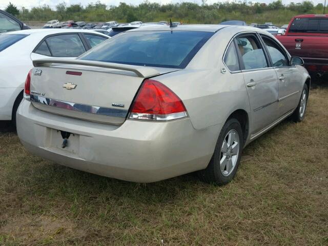 2G1WT58K589266953 - 2008 CHEVROLET IMPALA GRAY photo 4