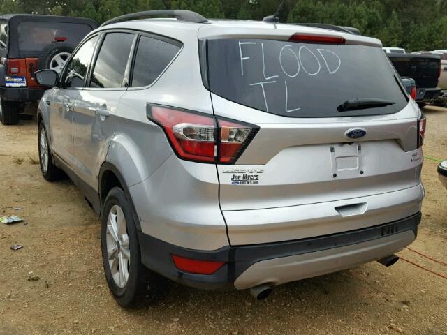 1FMCU0GD7HUB59964 - 2017 FORD ESCAPE 银色 照片 3