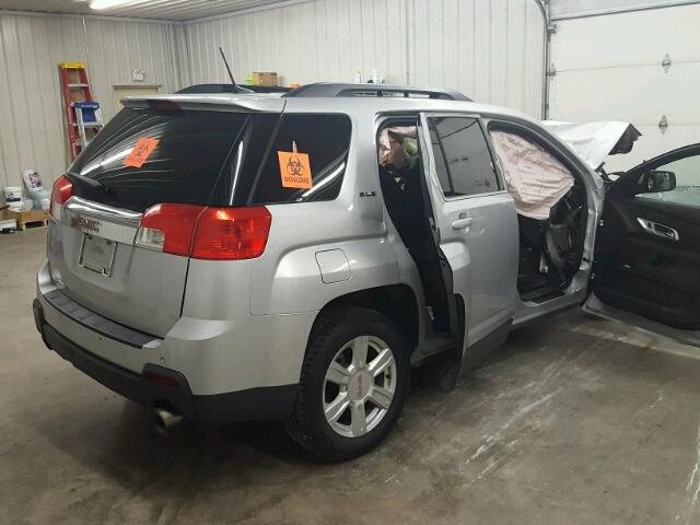 2GKFLRE34E6125210 - 2014 GMC TERRAIN SILVER photo 4