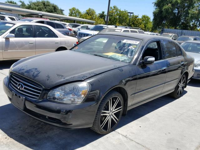 JNKBF01A33M102239 - 2003 INFINITI Q45 BLACK photo 2