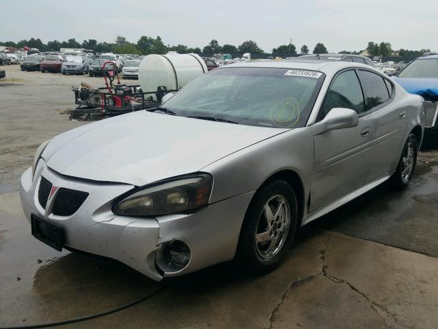 2G2WS522041166968 - 2004 PONTIAC GRAND PRIX SILVER photo 2