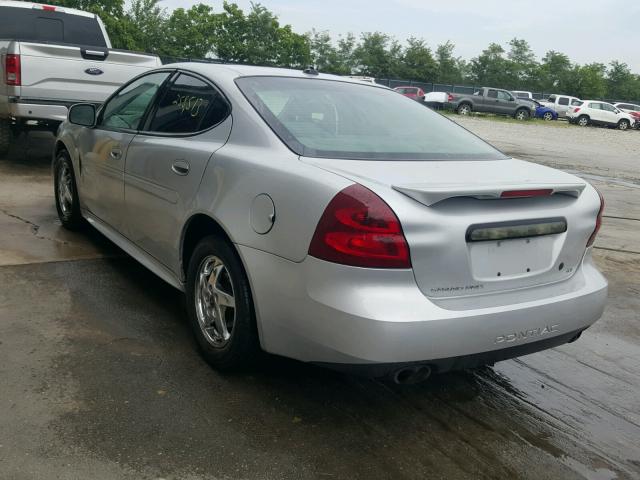 2G2WS522041166968 - 2004 PONTIAC GRAND PRIX SILVER photo 3