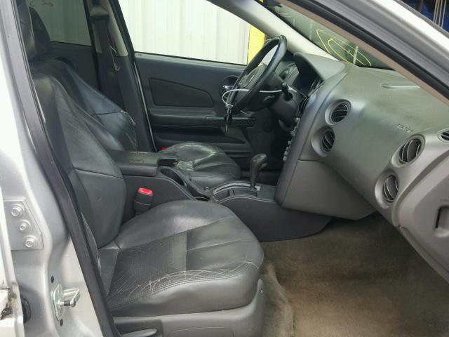 2G2WS522041166968 - 2004 PONTIAC GRAND PRIX SILVER photo 5