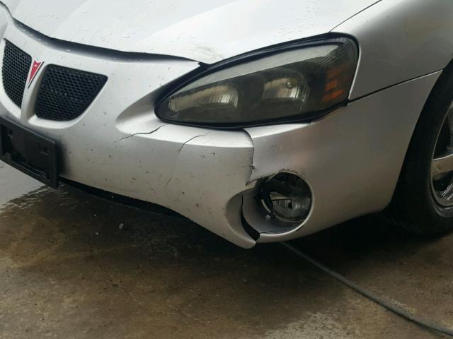 2G2WS522041166968 - 2004 PONTIAC GRAND PRIX SILVER photo 9