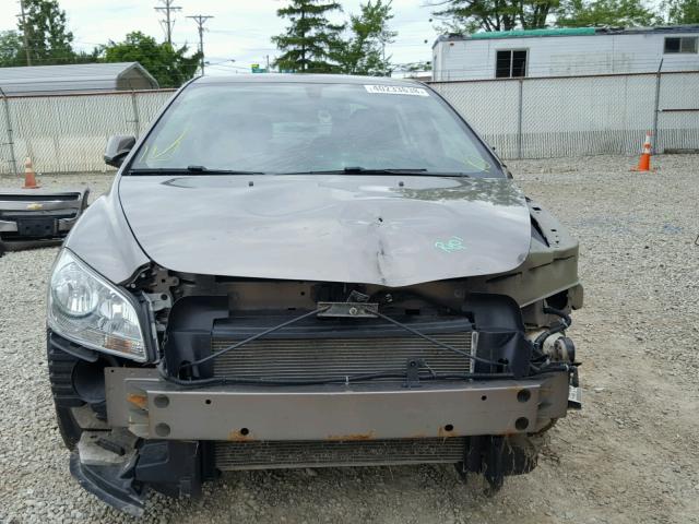 1G1ZC5E06CF270803 - 2012 CHEVROLET MALIBU 1LT 棕色 照片 10