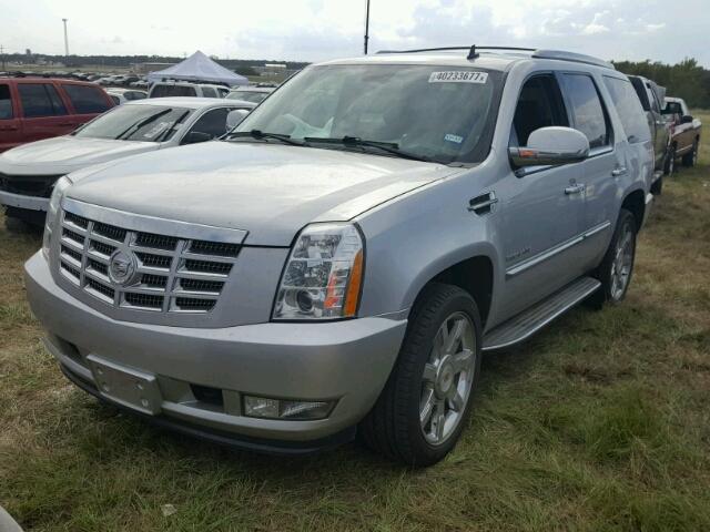 1GYS3BEF2DR141608 - 2013 CADILLAC ESCALADE L GRAY photo 2