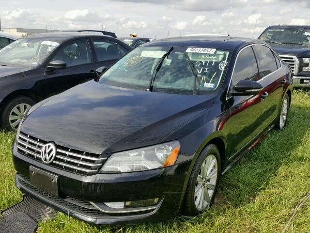 1VWCP7A3XCC088310 - 2012 VOLKSWAGEN PASSAT BLACK photo 2