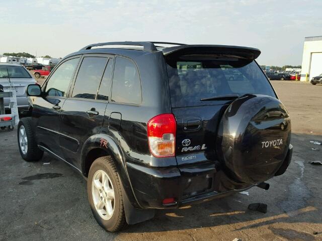 JTEHH20V336070530 - 2003 TOYOTA RAV4 BLACK photo 3