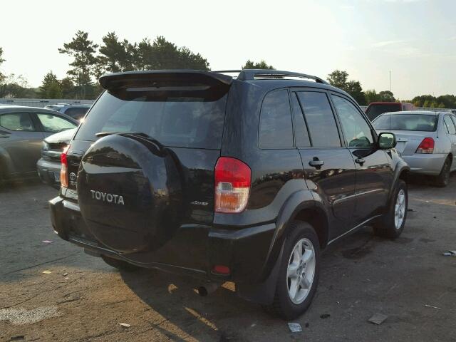 JTEHH20V336070530 - 2003 TOYOTA RAV4 BLACK photo 4