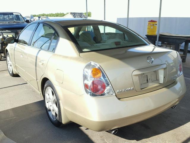 1N4BL11E63C149652 - 2003 NISSAN ALTIMA SE TAN photo 3