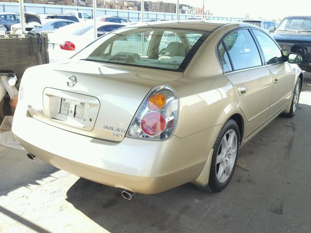 1N4BL11E63C149652 - 2003 NISSAN ALTIMA SE TAN photo 4