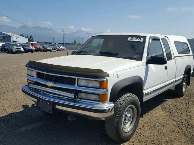 1GCGK29K3SE249150 - 1995 CHEVROLET GMT-400 K2 WHITE photo 2