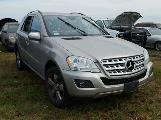 4JGBB86E49A451388 - 2009 MERCEDES-BENZ ML 350 SILVER photo 1