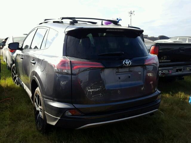JTMNFREV3GD085576 - 2016 TOYOTA RAV4 灰色 照片 3