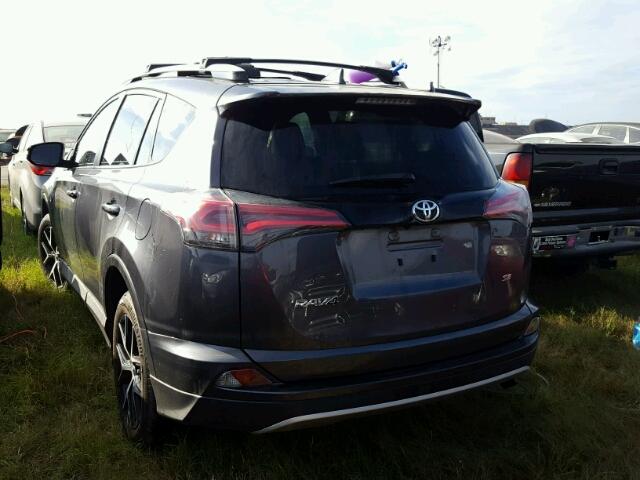 JTMNFREV3GD085576 - 2016 TOYOTA RAV4 GRAY photo 3