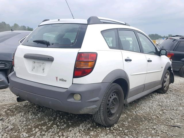 5Y2SL65896Z431796 - 2006 PONTIAC VIBE WHITE photo 4