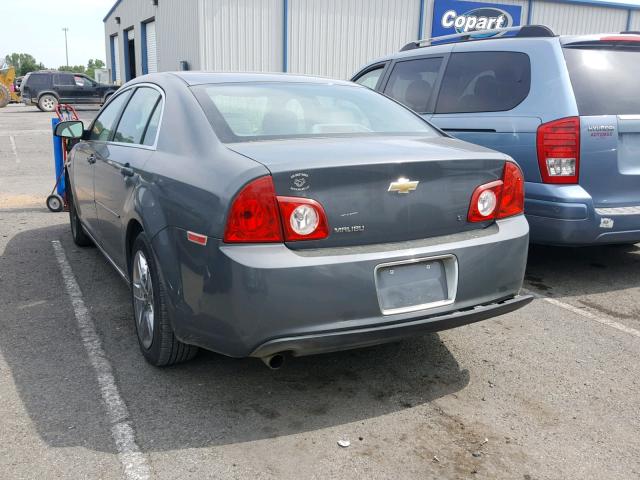 1G1ZH57B794266649 - 2009 CHEVROLET MALIBU 1LT 灰色 照片 3