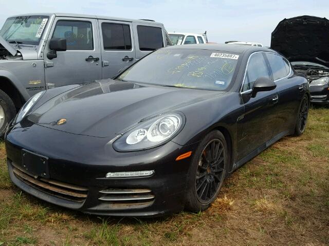 WP0BB2A74EL063621 - 2014 PORSCHE PANAMERA 4 GRAY photo 2