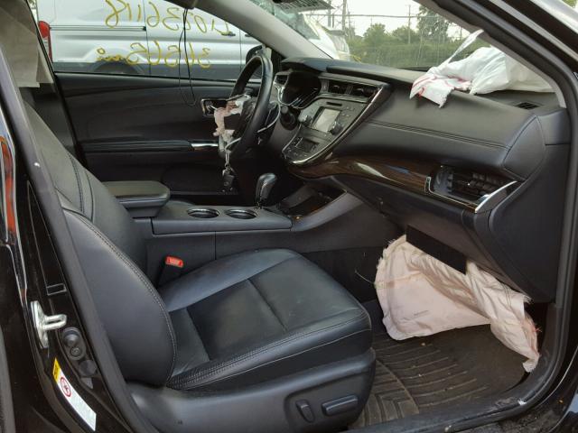 4T1BK1EB1EU129203 - 2014 TOYOTA AVALON BAS შავი ფოტო 5