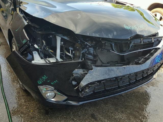 4T1BK1EB1EU129203 - 2014 TOYOTA AVALON BAS შავი ფოტო 9