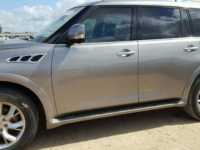 JN8AZ2NF2C9517503 - 2012 INFINITI QX56 SILVER photo 9