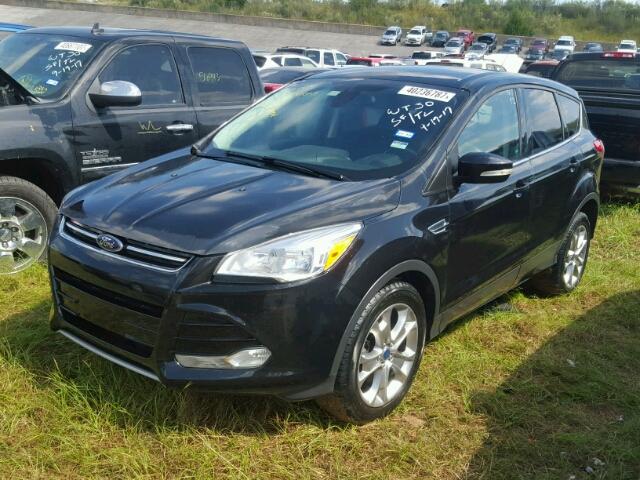 1FMCU0H9XDUA73035 - 2013 FORD ESCAPE BLACK photo 2