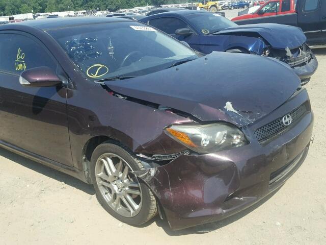 JTKDE167280256495 - 2008 TOYOTA SCION TC 紫色 照片 9