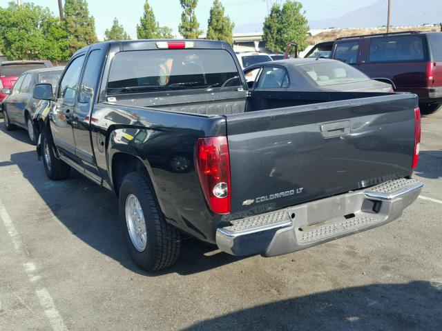 1GCCS399588205580 - 2008 CHEVROLET COLORADO L BLACK photo 3