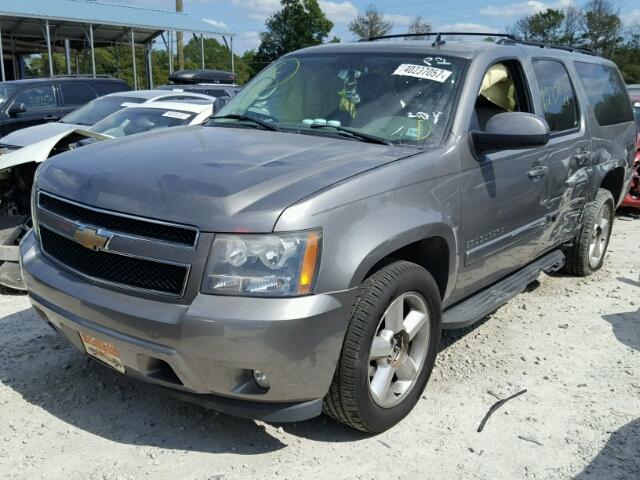 3GNFC16007G310046 - 2007 CHEVROLET SUBURBAN C GRAY photo 2