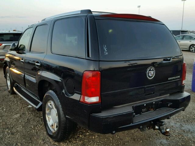 1GYEK63N33R188811 - 2003 CADILLAC ESCALADE L BLACK photo 3