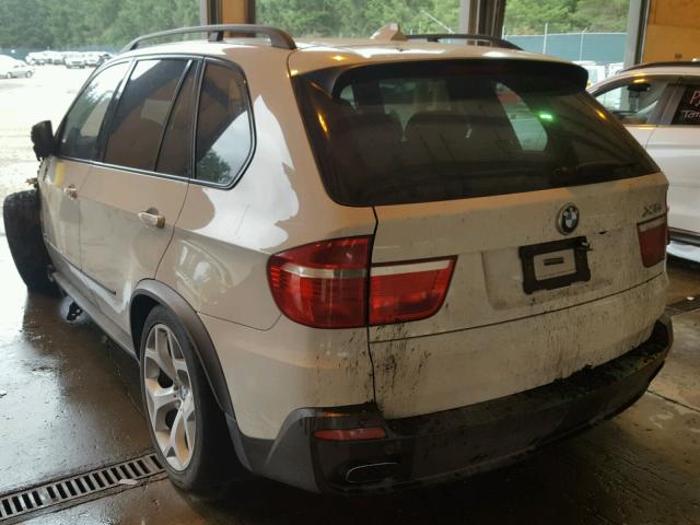 5UXFE83578L167899 - 2008 BMW X5 4.8I WHITE photo 3