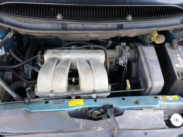 2B4FP25B4WR555606 - 1998 DODGE CARAVAN BLUE photo 7