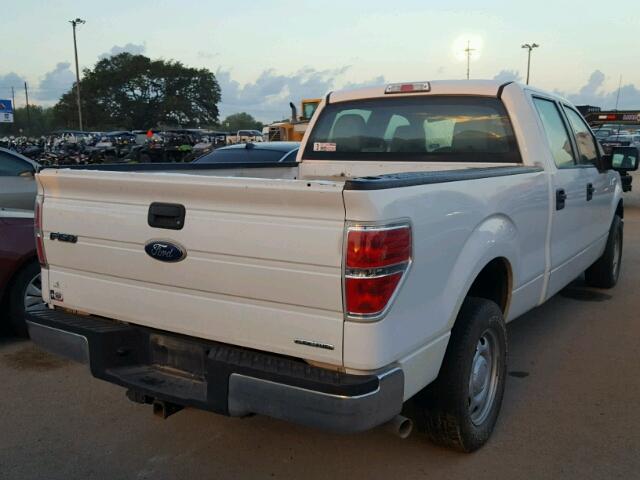 1FTFW1CF2BKD51322 - 2011 FORD F150 SUPER WHITE photo 4