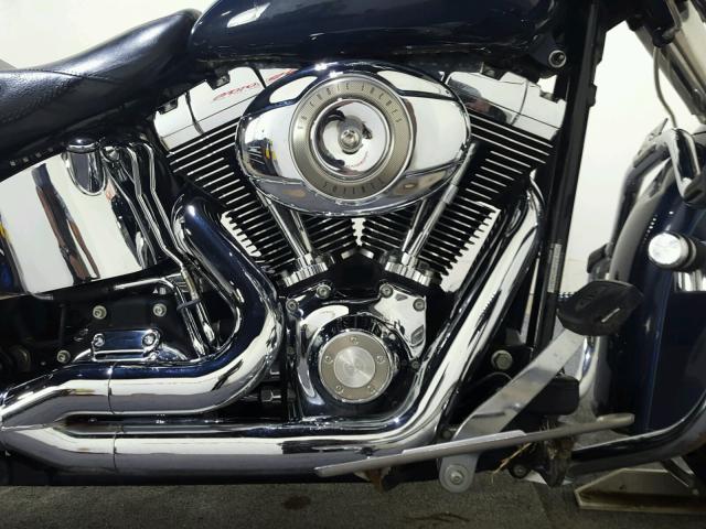 1HD1JD5148Y016367 - 2008 HARLEY-DAVIDSON FLSTN BLUE photo 11