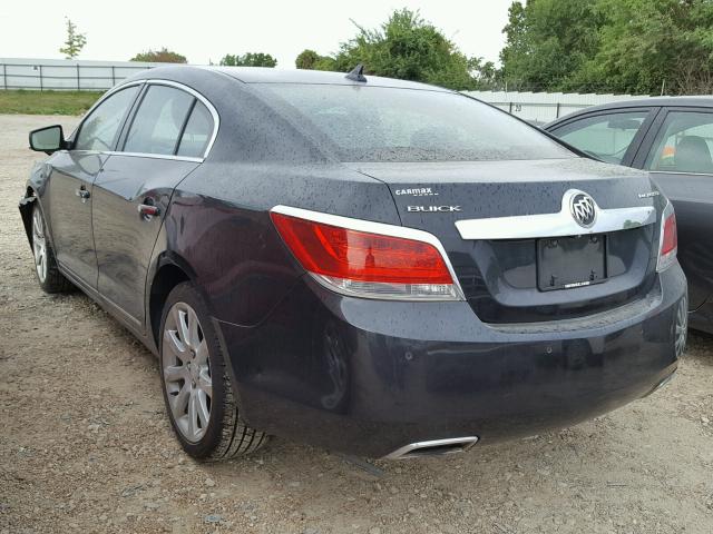 1G4GJ5G34CF260763 - 2012 BUICK LACROSSE T BLACK photo 3